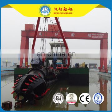 2017 newly dredging machine price, cutter suction dredger