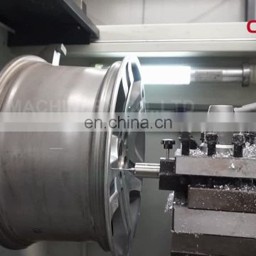 Rim Diamond Cutting Polishing Machine Alloy Wheel CNC Lathe AWR2840