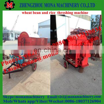 China diesel engine portable rice thresher