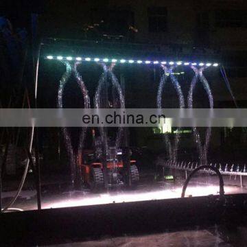 one-dimensional programmable digital water curtain fountain