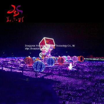 outdoor waterproof Christmas balls  3d motif lights for holiday decorations