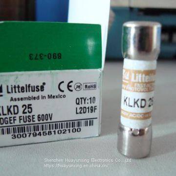 KLKD025.T Littelfuse 10x38 mm FUSES 600 Vac^ dc Fast Acting photo-2