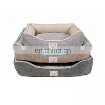 Manufacture Sale Customized Waterproof Square Pet Dog Bed