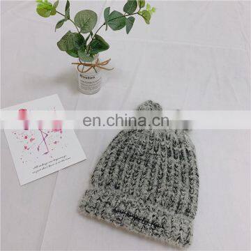 Hot Sale Fashion Custom Embroidered Knitted Beanie Hat Marten Hair photo-6