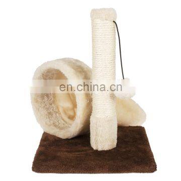 Wooden Sisal Oem Manufacturer Wholesale Customized Design Large Cat Tree House Pet Scratcher Bucket Cat Tree Cat Furniture
