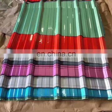 Zinc Color Coated Ppgi Corrugated Roofing Sheets Price photo-4