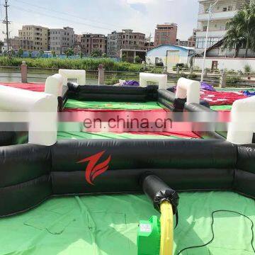 Inflatable snooker football table for sale