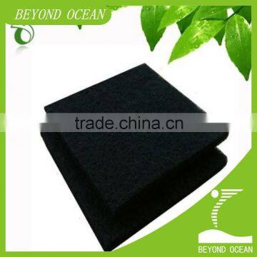 Manufacturing filter media carbon filter for drinking water bottles