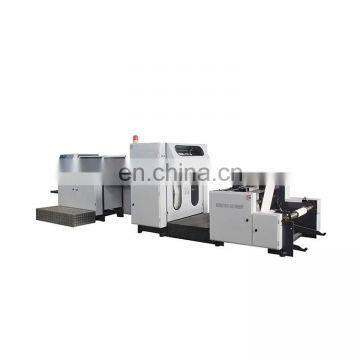 High Speed Square Fully Automatic Paper Bag Making Small Machine Price For Food And Shopping Bags