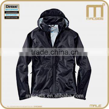 OUTDOOR FUCTIONAL WATERPROOF BREATHABLE 2LAYER LAMINATED TPU FILM LIGHT JACKET