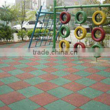 anti-slip outdoor sports rubber flooring