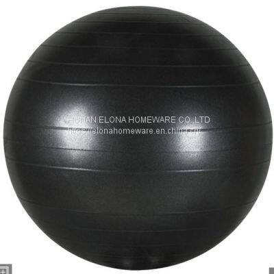 Bola de equilibrio oval para yoga de cacahuete de PVC anti estallido a medida