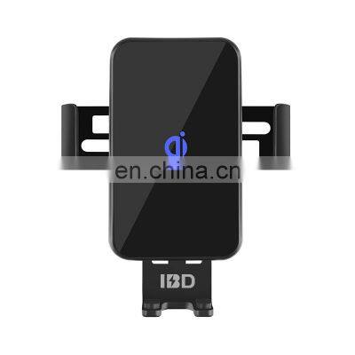 2020 Hot Automatic 10W Fast Wireless Car Charger Shenzhen Factory New Technology QI Standard Wireless Phone Charger 10W