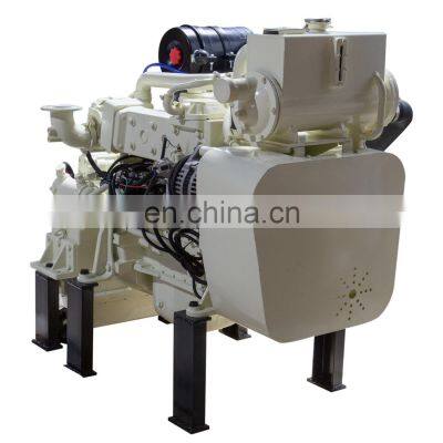 4 Cylinders 4 Stroke Water Cooling Marine Diesel Engine With Gearbox for Boat Marine