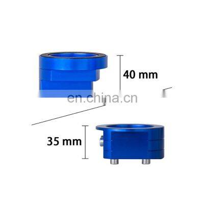 Oil Cooler Sandwich Adapter Plate Aluminum Universal Thermostat and Adapter Thread