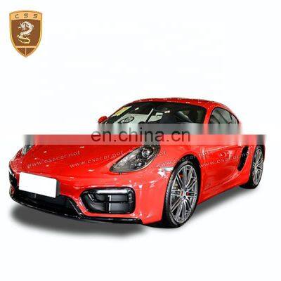 Front Rear Bumper Body Kit Parts Cars For Porsche Cayman 981 PP Body Kit Auto Accessories 2012