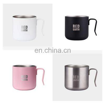 GINT Wholesale Custom Logo Printed Color Red Black White Bulk Travel Camp Steel Metal Coffee Enamel Mug photo-4