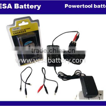 for Power Tool battery 4.8V~24V Ni-CD Ni-MH Battery and output 5V 2A for mobile phone ,iPad,note universal Intelligent charger