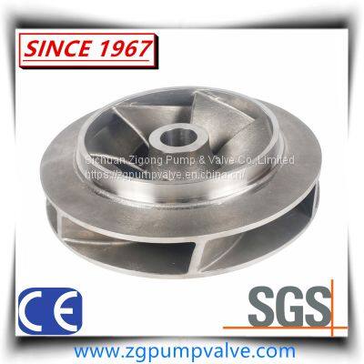 Cast Iron Gold Mine/ Sand Dredging/Heavy Duty Slurry Pump Spare Part Open Impeller photo-3
