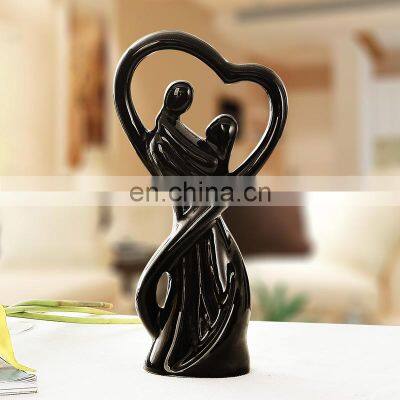 Lovely Design Modern Couple Ceramic Gifts Decoration photo-2
