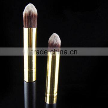 Hot selling synthetic hair makeup brushes with handle make up