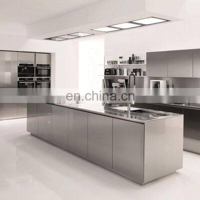 Modern design waterproof aluminium kitchen cabinet