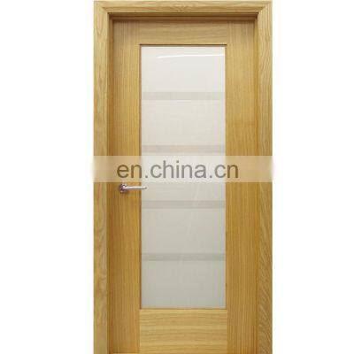 Oak Wood Fire Door Fireproof 2 Hours Fire Rated Door photo-2