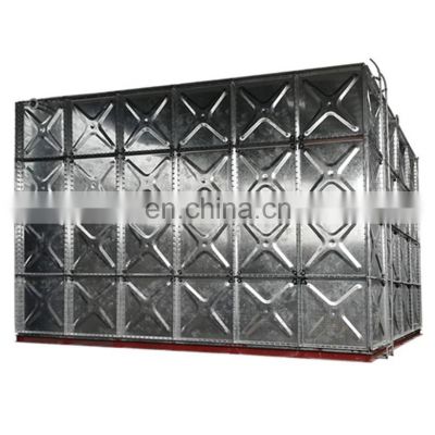 Factory Direct Sales HDG Galvanized Steel Water Tank