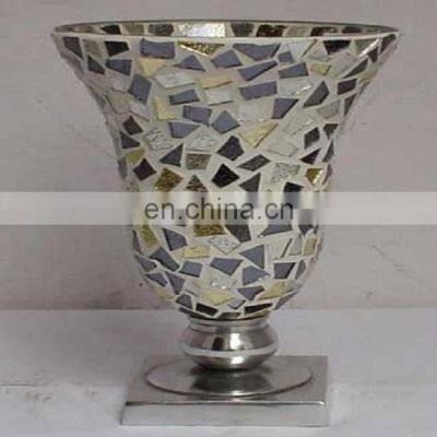 mosaic flower vase