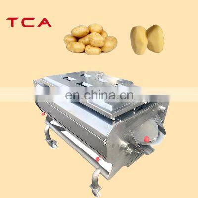 potato peeler machine / commercial potato peeler machine/potato peeler and chipper machine