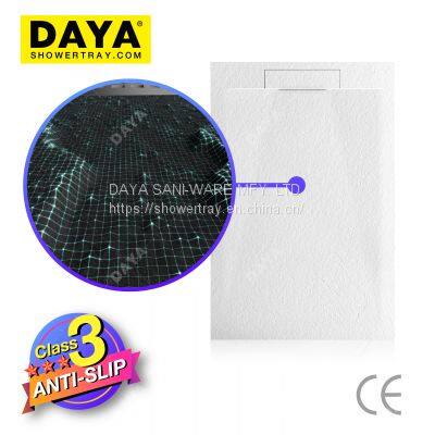 Résine de Marbre Moderne Piatto Doccia Colorato Nettoyage Facile Base de Douche photo-5