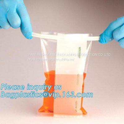 Stomacher Sterile Sample Bags For Sample Transport And Storage, Lab Sterile Sampling Blender Bag With Filter photo-3