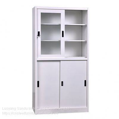 Office Use Sliding Door Steel Storage Cabinet photo-2