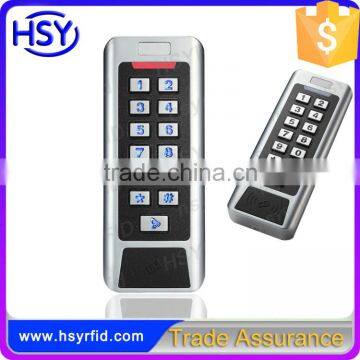 IP68 Waterproof 125khz ID Smart Card 2 Relays Control 2 Doors RFID Reader With Keypad photo-3