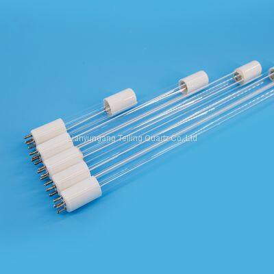 uv quartz germicidal lamp uvc quartz tube high Sterilization UVC glass Light