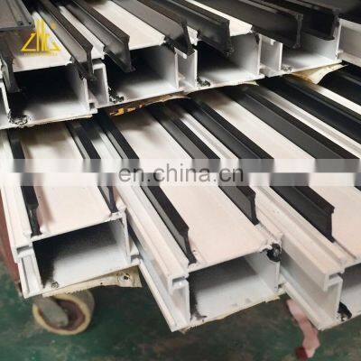 ZHONGLIAN 50 60 70 80 90 Series North America Aluminium Door Frame Profile Sliding Windows