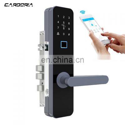 Anti-fall Anti-collision Anti-winding App Control Tuya High Security Electronic Main Gate Fingerprint Digital Wifi Smart Lock