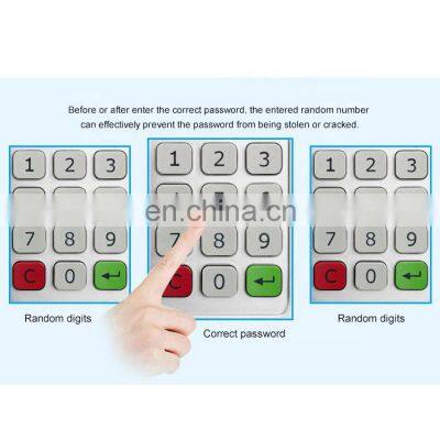 Intelligent Digital Drawer Cabinet Locker Electronic Password Keypad Number Pin Code Lock for Lockers photo-3
