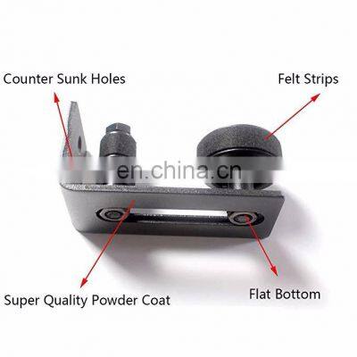 8 Styles Transformation Barn Door Hardware Floor Door Guide Stay Roller for Wooden Door photo-3