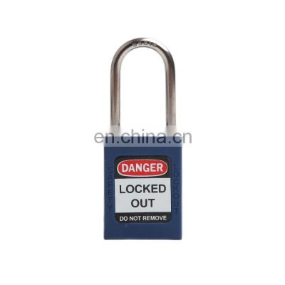 China Supplier Lightweight PA Lock Body Safety Padlock Candado De Seguridad