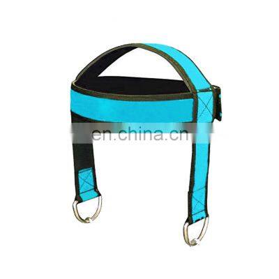 Head harness neck strength exercise belt power lifting fitness chain strap