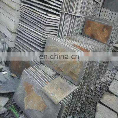 China Cheap Synthetic Slate Pencil Tile Irregular Slate Tiles photo-5