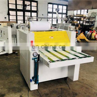 YDFM720 Preglued BOPP Thermal Hot Manual Laminating Machine, PET OPP Double Side Glueless Laminator photo-4