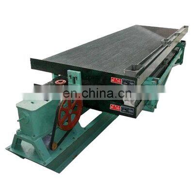 Industrial zirconium mineral ore separation machine shaking table