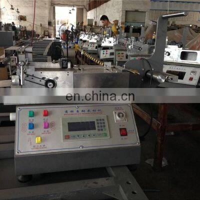 UGS2050 Maquina Cortadora de Cinta Textil de Tela Table Top Satin Ribbon Tape Cutting Machine photo-2