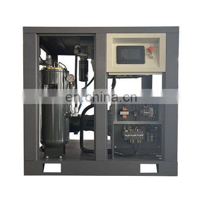 Bison China 90Kw 8Bar 500L 10Hp Inverter Yellow Screw Compressor 220 Volt 3 Phase Screw Air Compressors