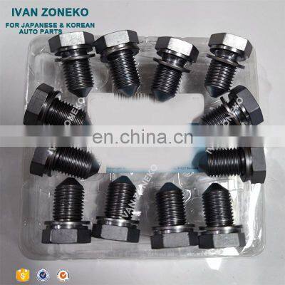China Supplier Engine Oil Drain Plug Bolt Fit VW Golf Passat Jetta Beetle AUDI A3 A4 A5 5Pc OEM N90813202 photo-4