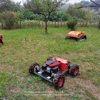 remote control slope mower price, China robotic brush mower price, remote controlled lawn mower for sale