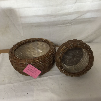 Hot Sale Handmade Oval Shape Multi-function Wicker Basket For Storage