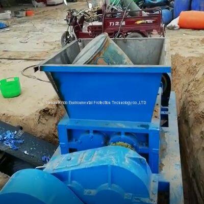 Easy to operate tire shredder Manufacturer spot shredding machine